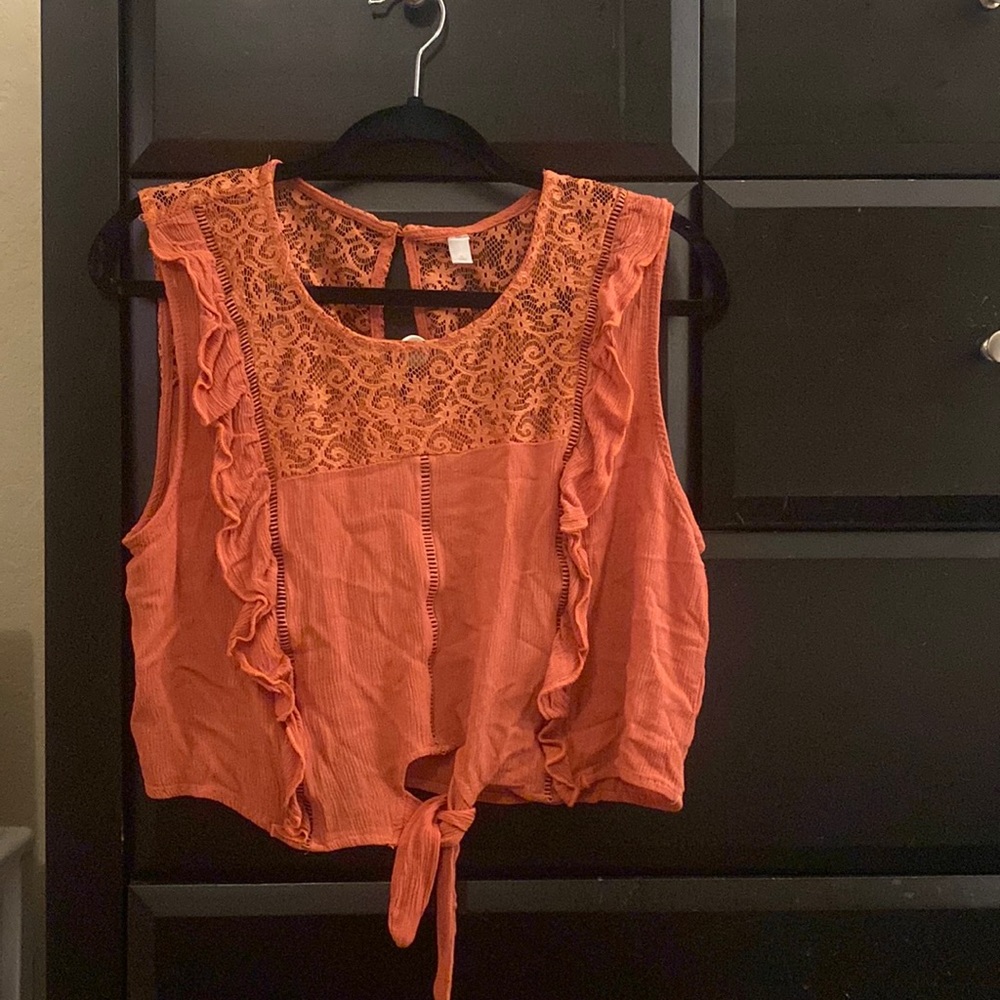 Orange Top Sz L